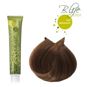 Coloration BLife Marron chatain clair dore cuivre Farmavita