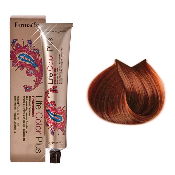 LIFE COLOR PLUS - Blond cuivré (7.4) - Farmavita