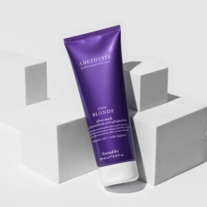 Masque silver - Cheveux gris, blonds décolorés et méchés - Amethyste BLONDE - (250ml)